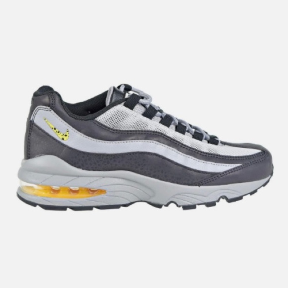 Nike Big Kid's Nike Air Max 95 Noir/Dynamic Yellow Blue Sneakers 5.5Y Women’s 7